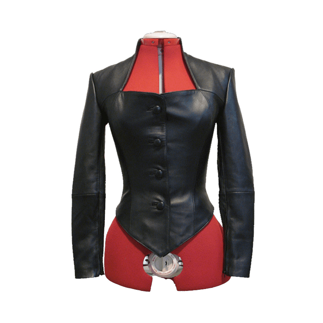 Leather Set 2Pcs Corset +bolero SSL-050-1-SD