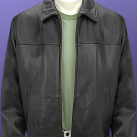 MLJ-101 – Men Genuine Leather Jacket