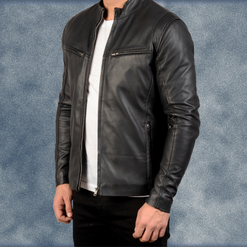 MLJ-109 – Sheep Skin Leather Jacket