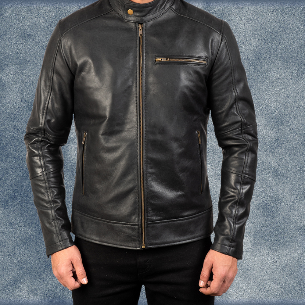 MLJ-119 – Cow Real Leather Jacket