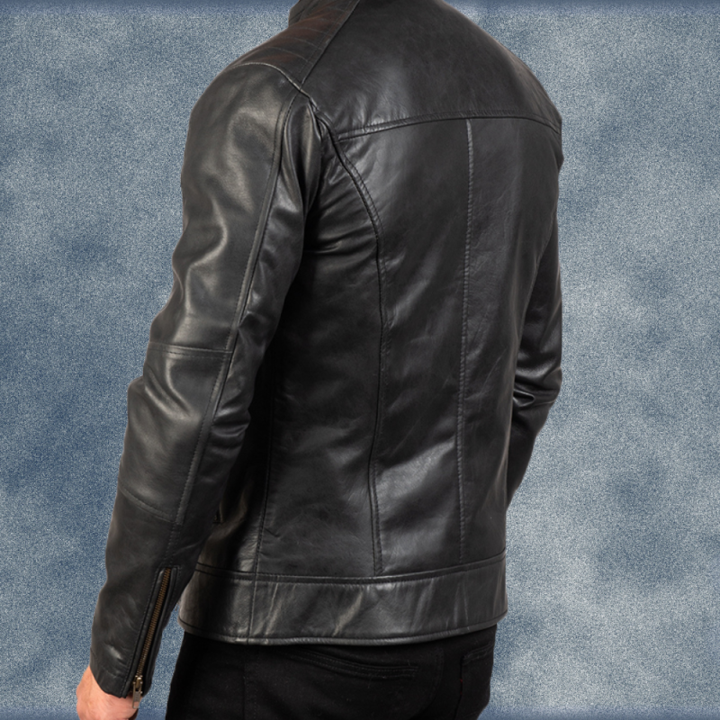 MLJ-119 – Cow Real Leather Jacket