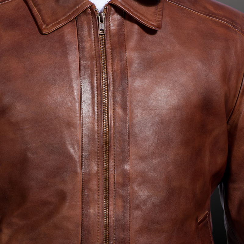 MLJ-120 – Sheep skin Real Leather Jacket