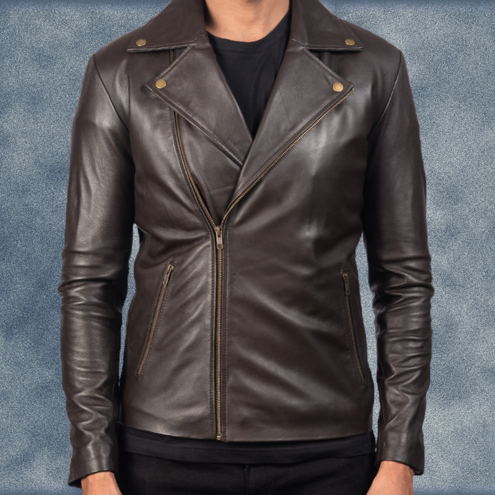 MLJ-122 – Leather Biker Jacket