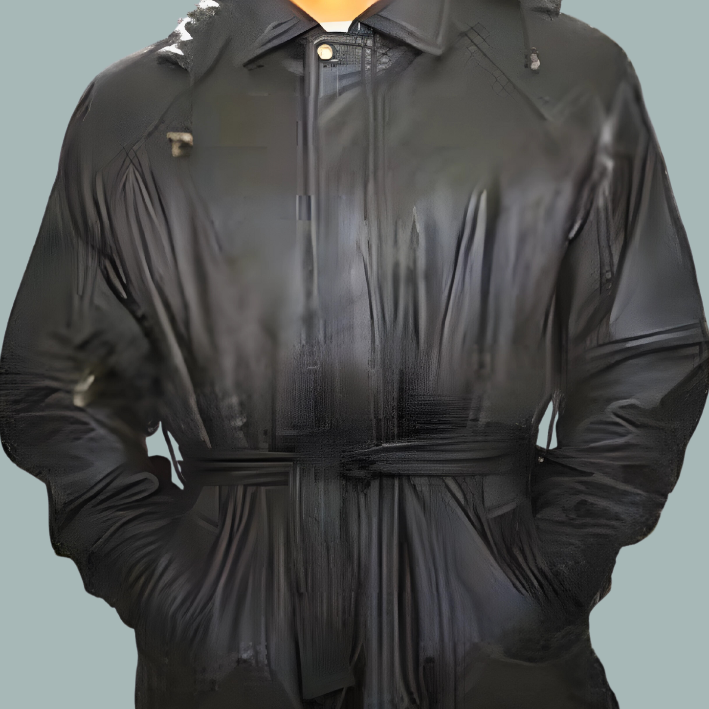 SJM-027 – Men Genuine Leather Coat